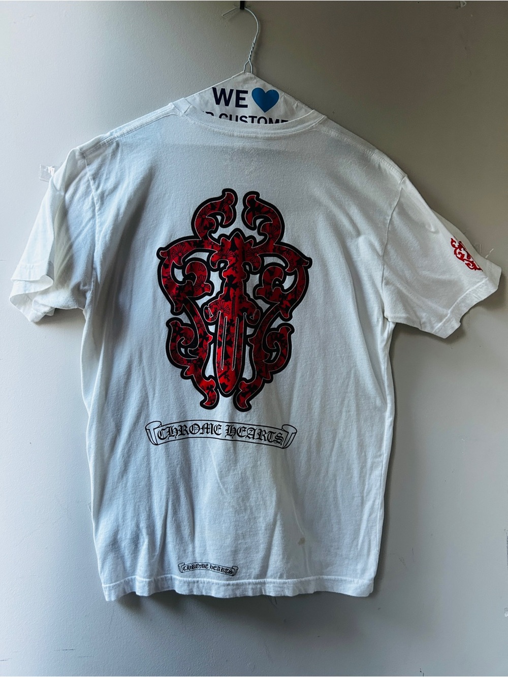 Chrome Hearts Dagger T-Shirt.